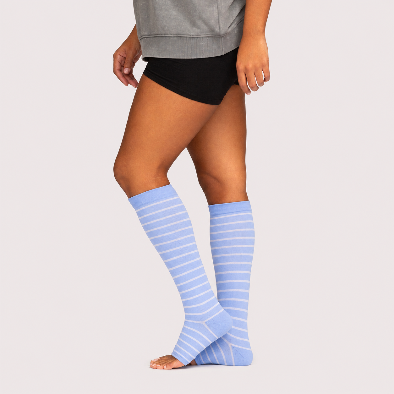 EverSock™ Bamboo Open Toe Compression Socks