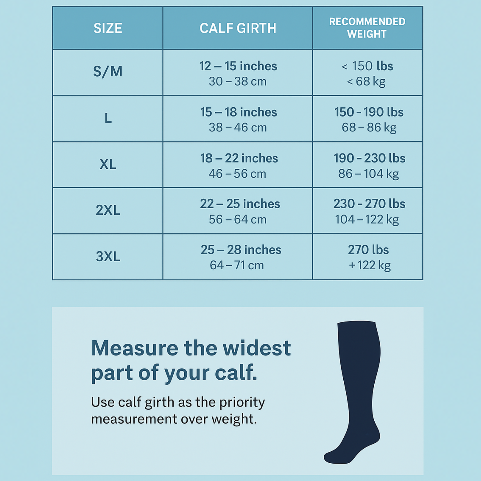 EverSock™ Wide Compression Socks For Pain Relief