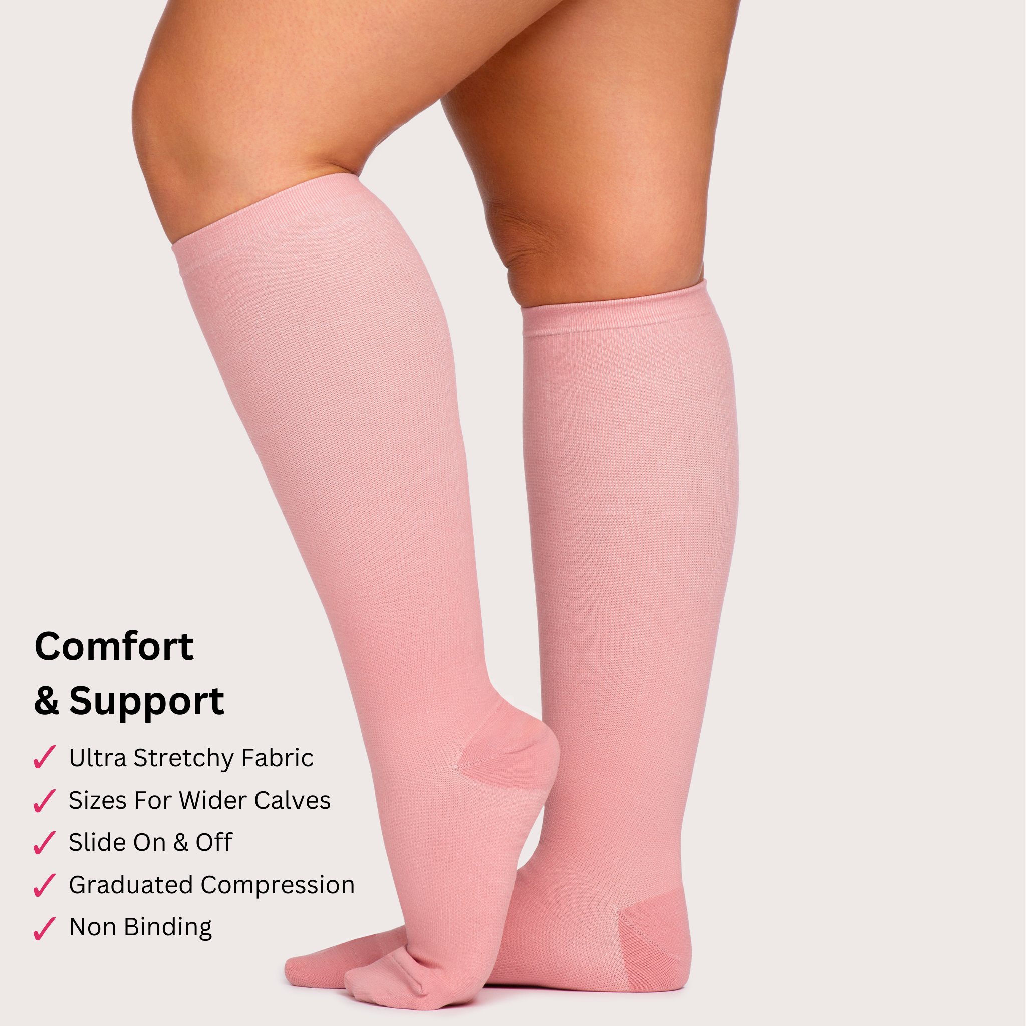 EverSock™ Wide Compression Socks For Pain Relief