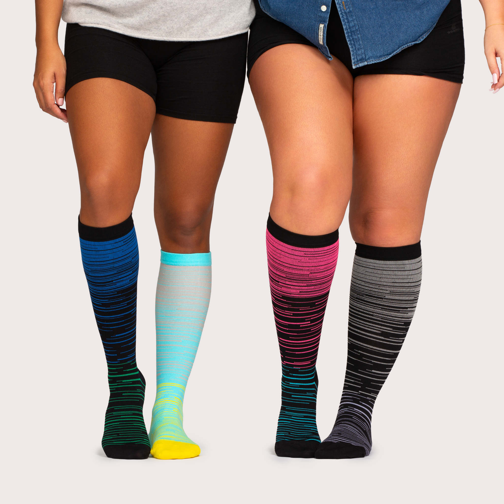 EverSock™ Wide Compression Socks For Pain Relief (Stripes)