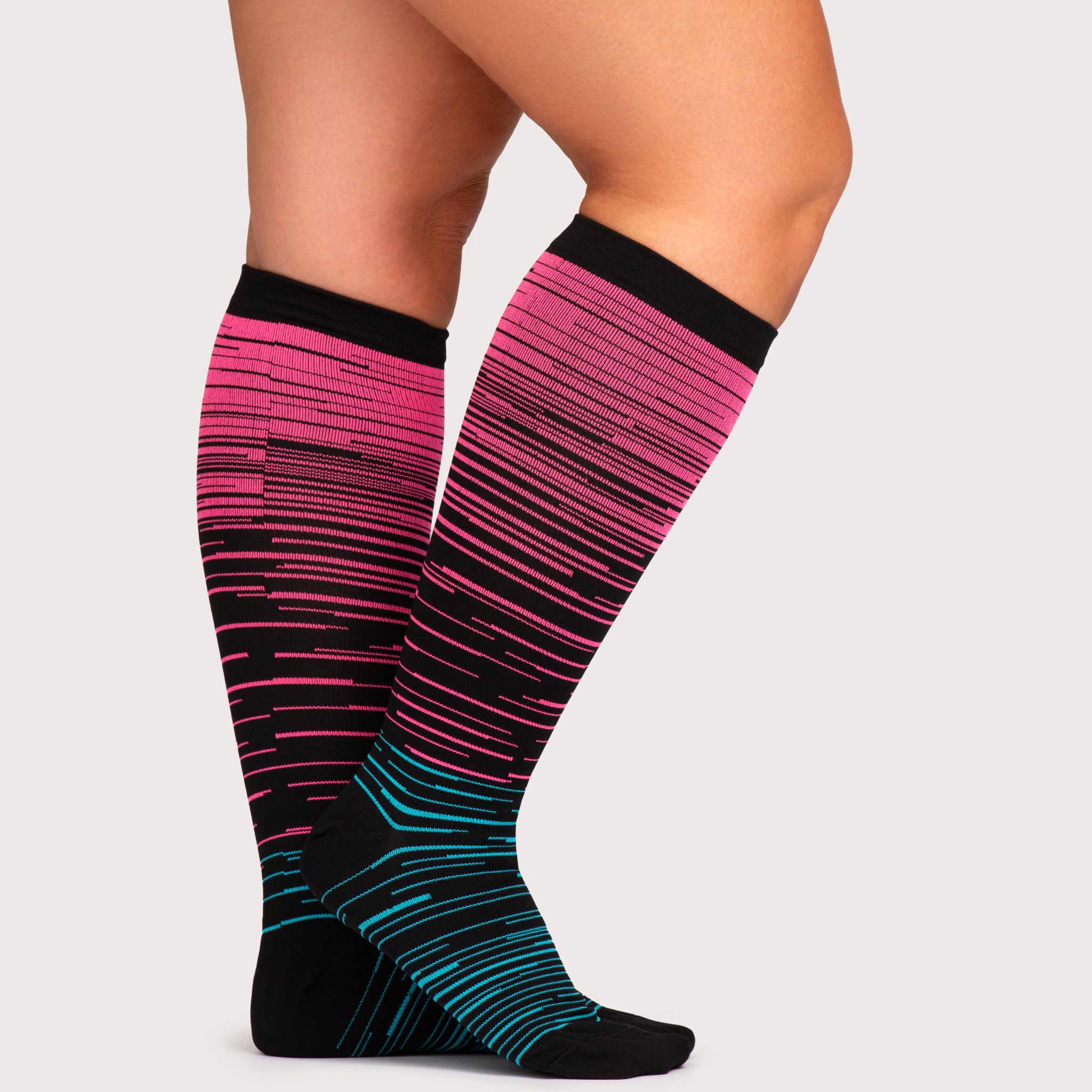 EverSock™ Wide Compression Socks For Pain Relief (Stripes)