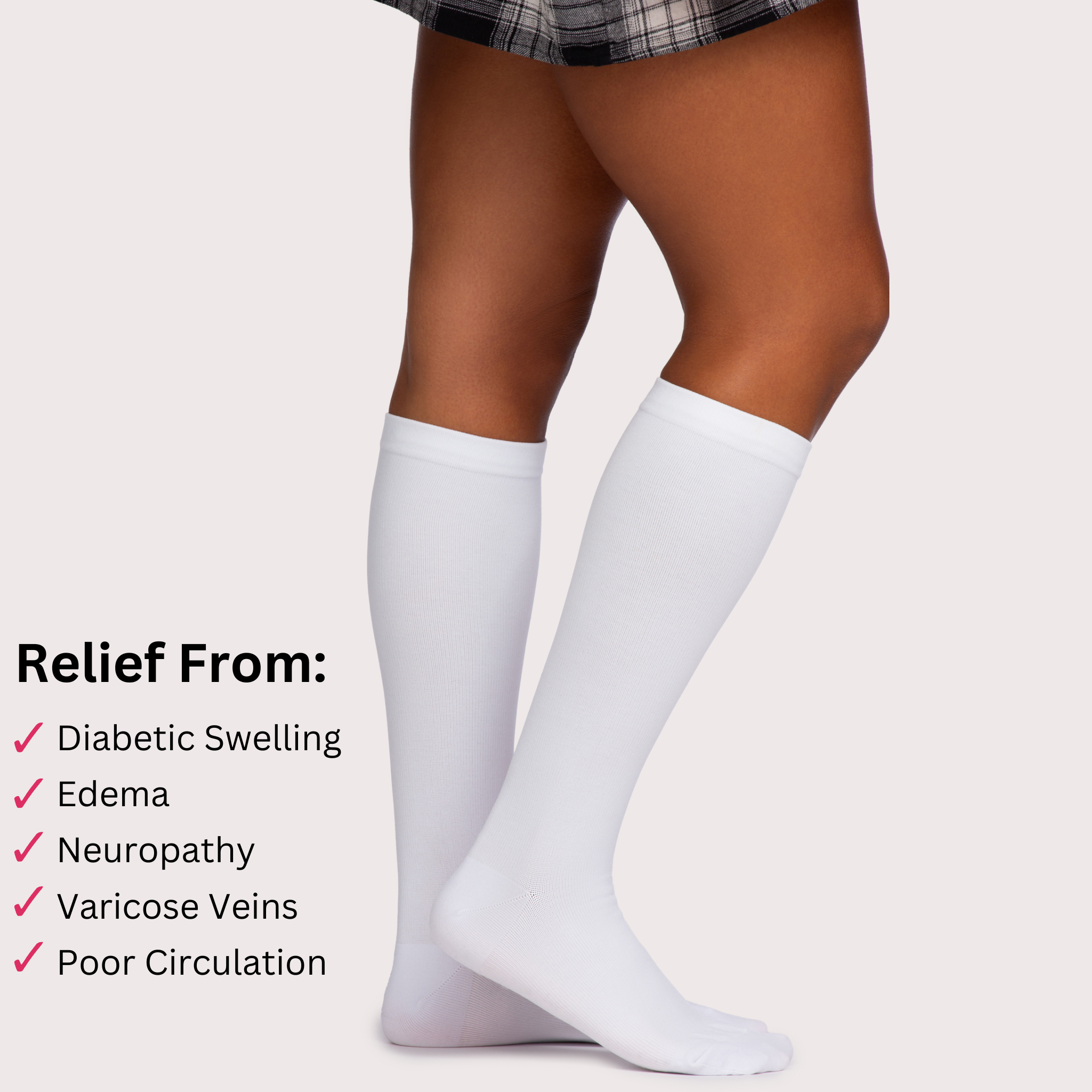 EverSock™ Wide Compression Socks For Pain Relief